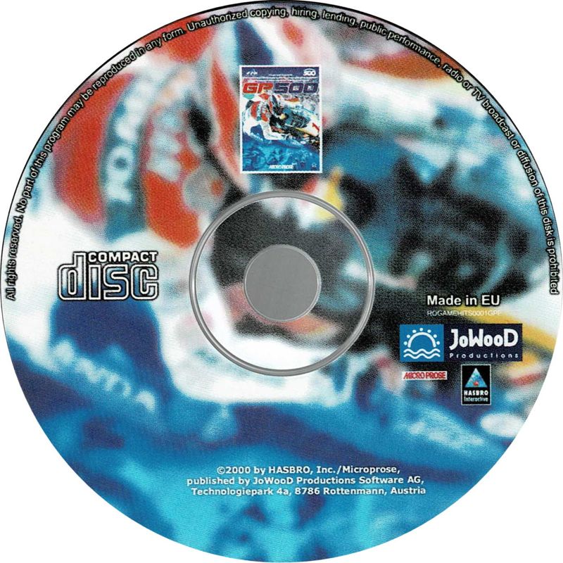 Media for Game-Hits 1 (DOS and Windows) (Re-release): GP 500