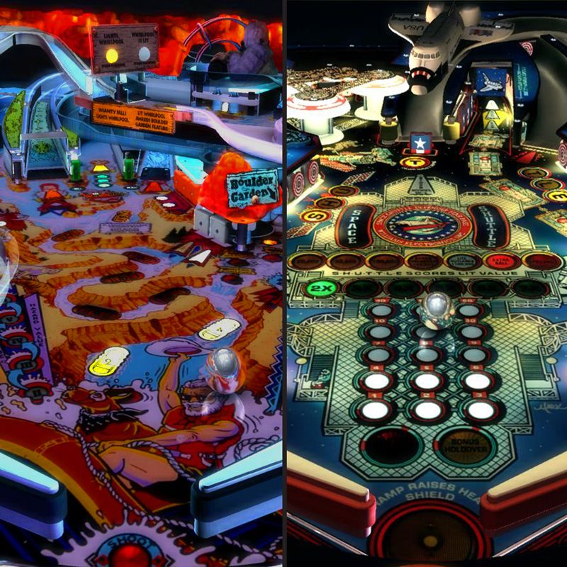 INTERGALACTIC SPACE PINBALL - 10635 SPACE PLANETS SHUTTLE GAMES