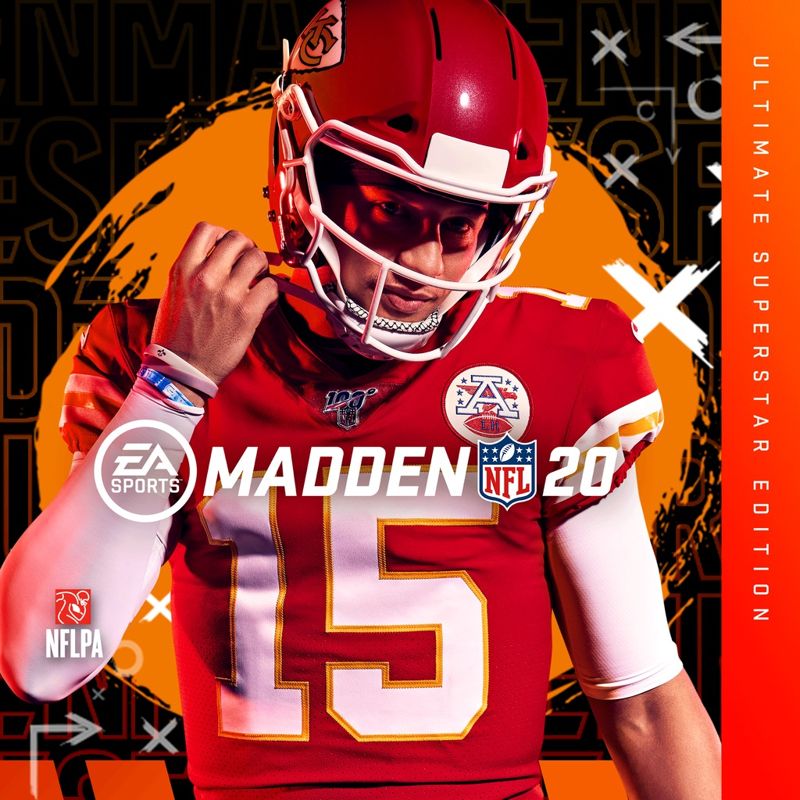 Front Cover for Madden NFL 20 (Ultimate Superstar Edition) (PlayStation 4) (download release): 3rd version