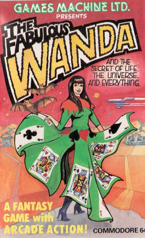 Front Cover for The Fabulous Wanda and the Secret of Life, the Universe, and Everything (Commodore 64)