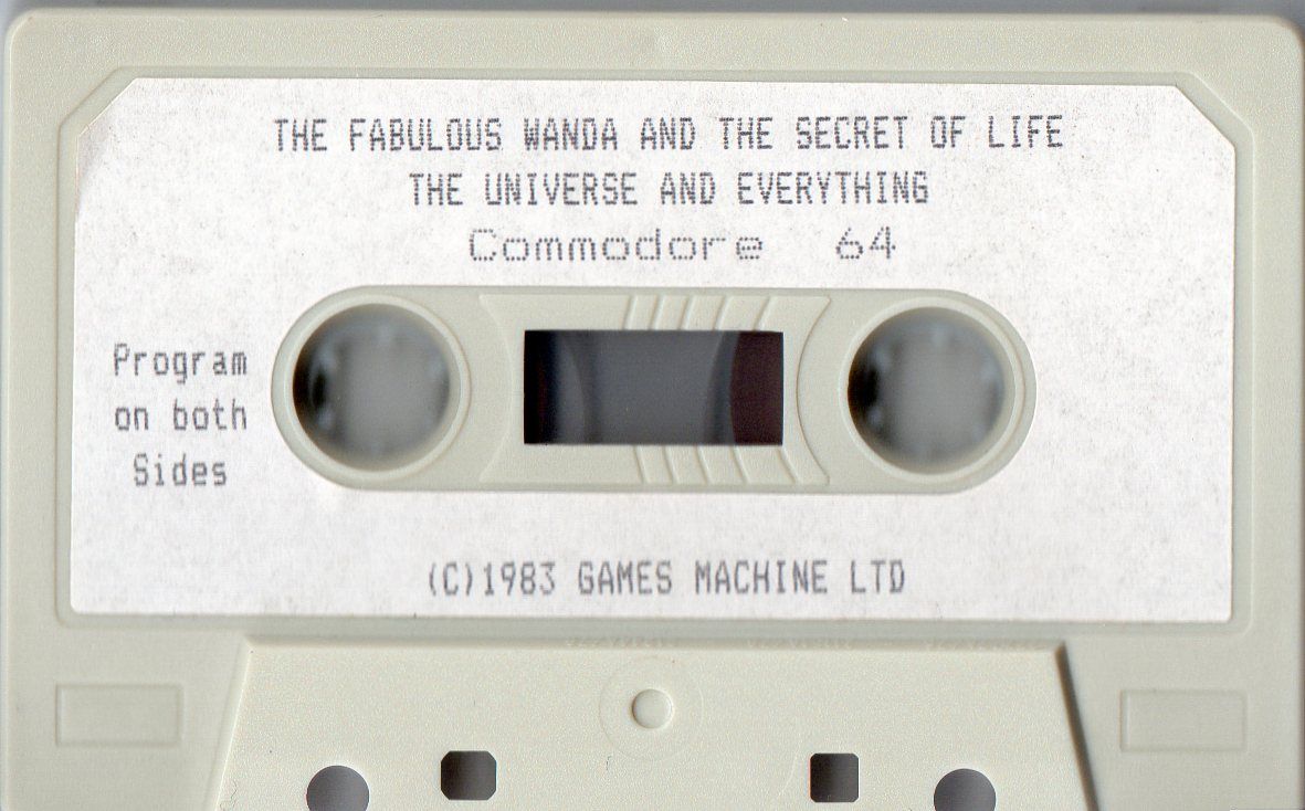 Media for The Fabulous Wanda and the Secret of Life, the Universe, and Everything (Commodore 64)