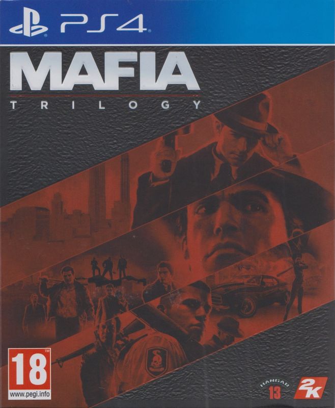 Front Cover for Mafia Trilogy (PlayStation 4) (Sleeved Digipak)