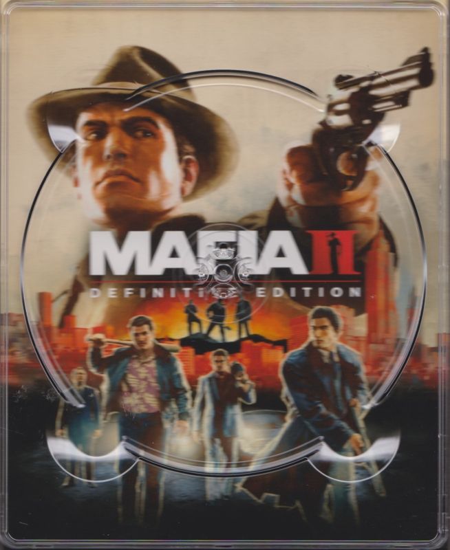 Other for Mafia Trilogy (PlayStation 4) (Sleeved Digipak): Digipak - Inside (3) - Disc Holder <i>Mafia II: Definitive Edition</i>