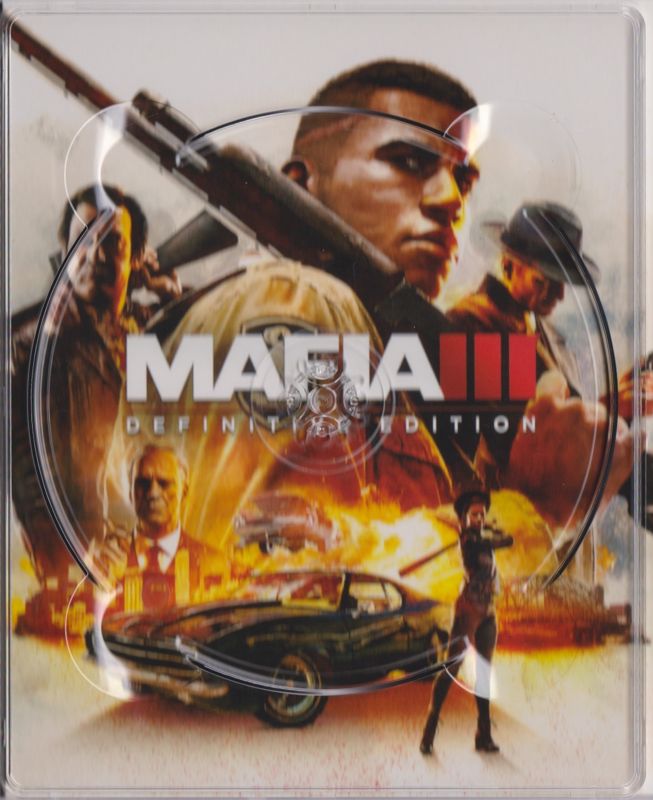 Other for Mafia Trilogy (PlayStation 4) (Sleeved Digipak): Digipak - Inside (4) - Disc Holder <i>Mafia III: Definitive Edition</i>