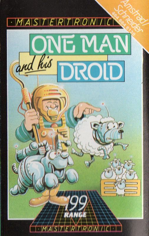 Front Cover for One Man and His Droid (Amstrad CPC)