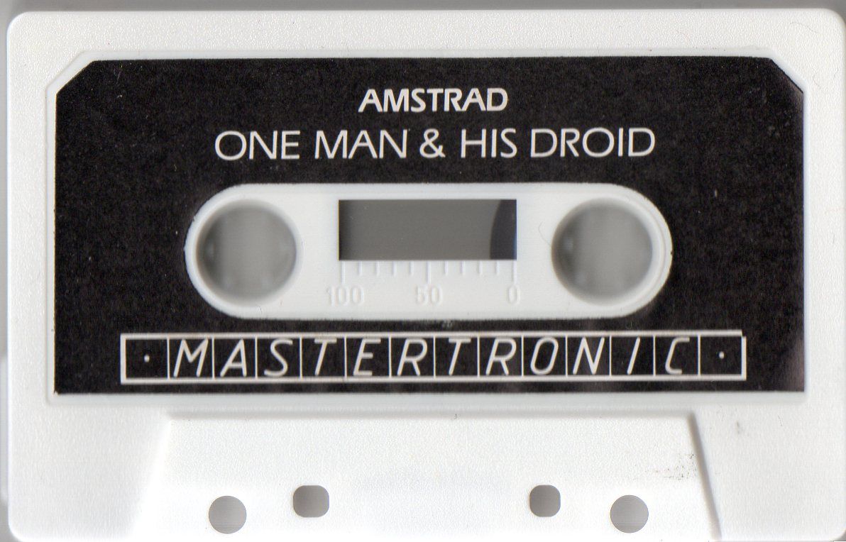 Media for One Man and His Droid (Amstrad CPC)