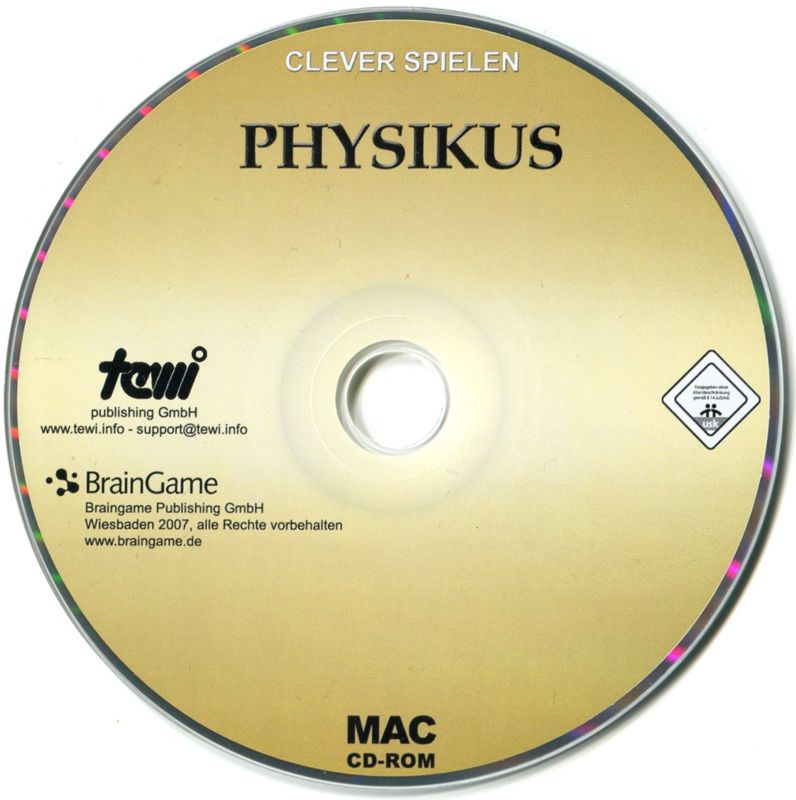 Media for Physicus: Save the World with Science! (Macintosh)