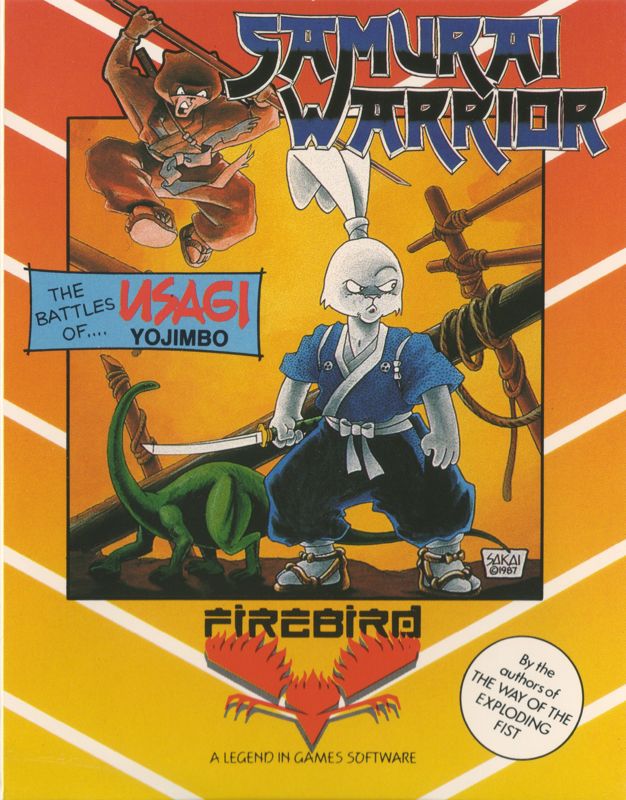 Front Cover for Samurai Warrior: The Battles of.... Usagi Yojimbo (ZX Spectrum) (Firebird Software release)