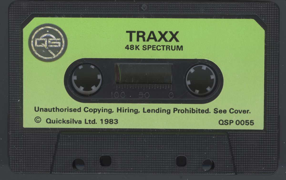 Media for Traxx (ZX Spectrum)
