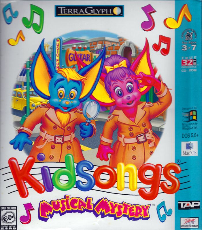 Front Cover for Kidsongs: Musical Mystery (DOS and Macintosh and Windows)