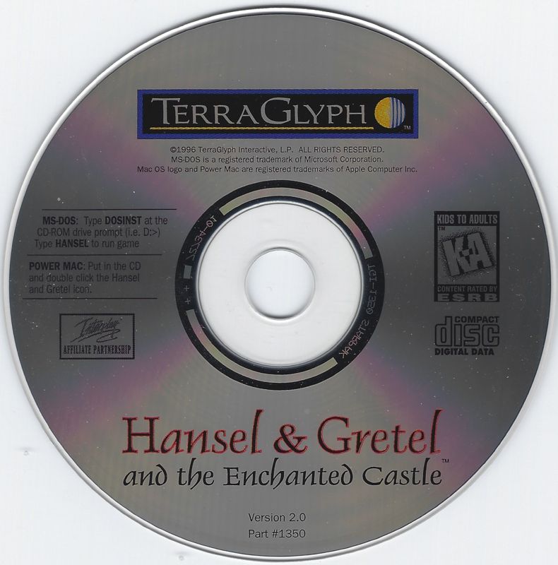 Media for Hansel & Gretel and the Enchanted Castle (DOS)