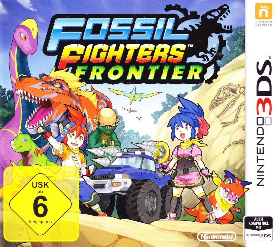 Front Cover for Fossil Fighters: Frontier (Nintendo 3DS)