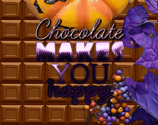 Front Cover for Chocolate Makes You Happy: Halloween (Windows) (itch.io release)