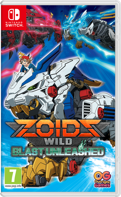 Front Cover for Zoids: Wild Blast Unleashed (Nintendo Switch) (download release)