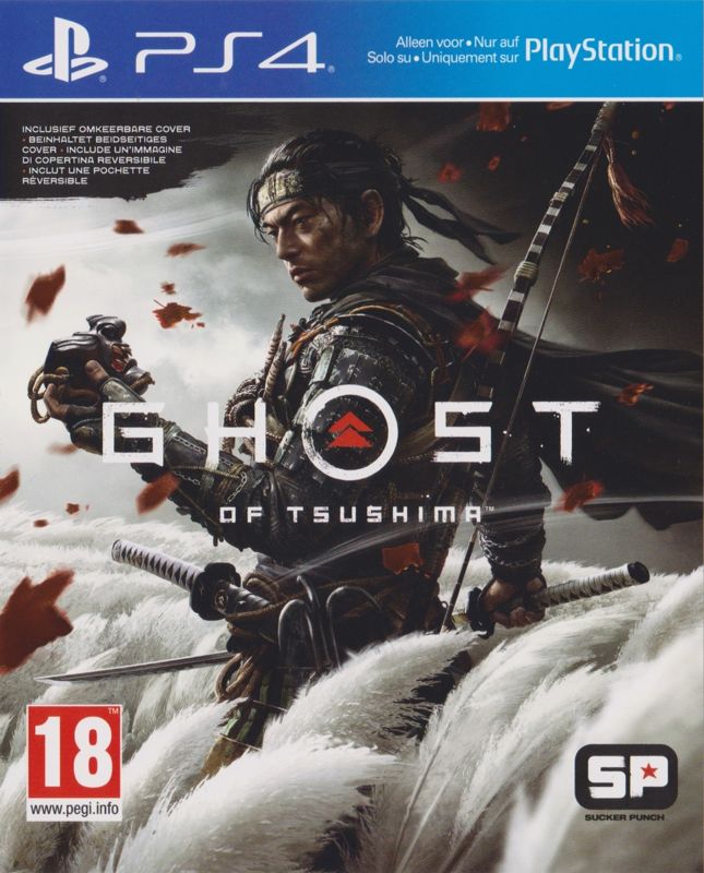 Front Cover for Ghost of Tsushima (PlayStation 4)