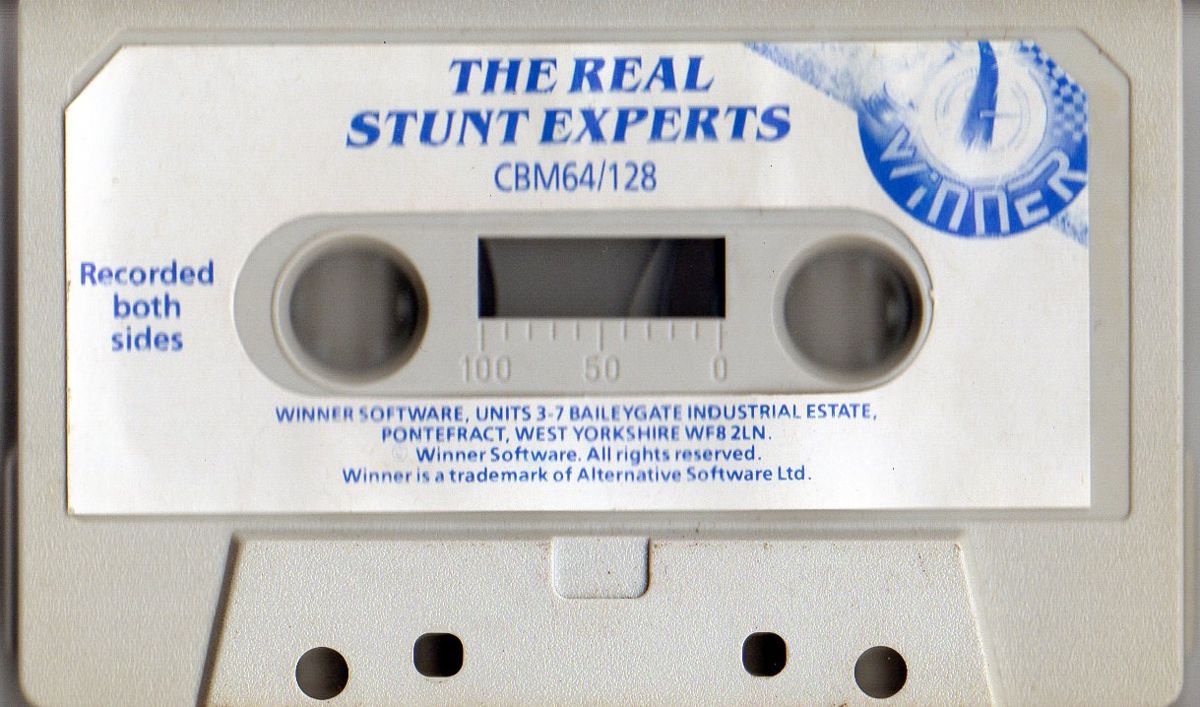 Media for The Real Stunt Experts (Commodore 64)