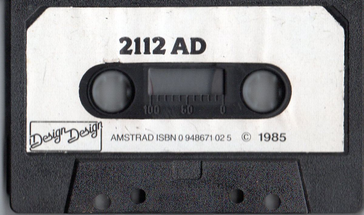 Media for 2112AD (Amstrad CPC)
