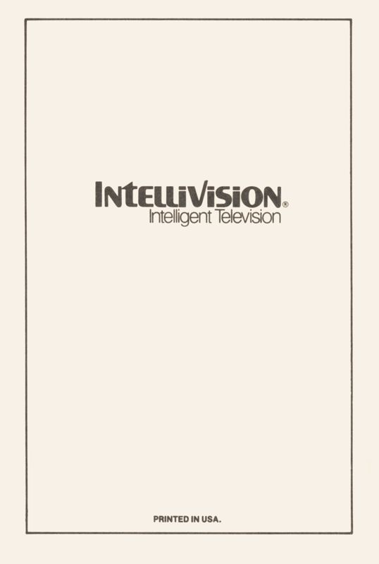 Manual for Astrosmash (Intellivision): Back (Accordion Fold-out)