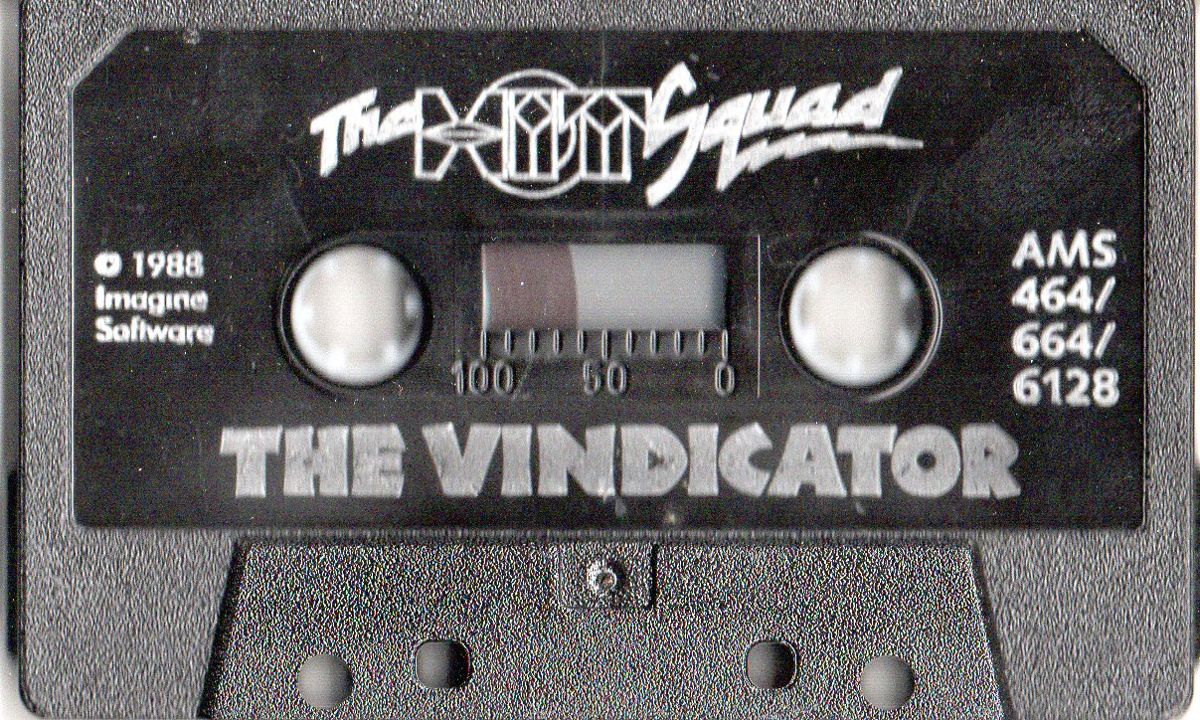Media for The Vindicator! (Amstrad CPC) (Hit Squad budget release)
