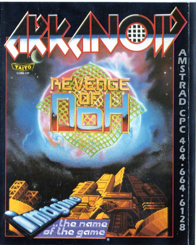 Front Cover for Arkanoid: Revenge of DOH (Amstrad CPC)