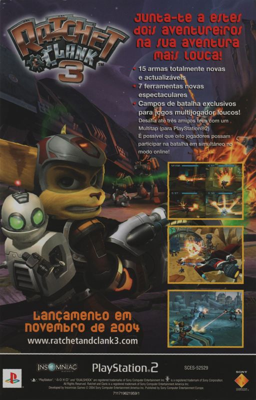 Advertisement for Sly 2: Band of Thieves (PlayStation 2): Back