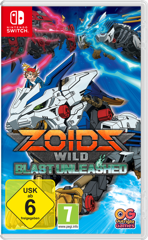 Front Cover for Zoids: Wild Blast Unleashed (Nintendo Switch) (download release)