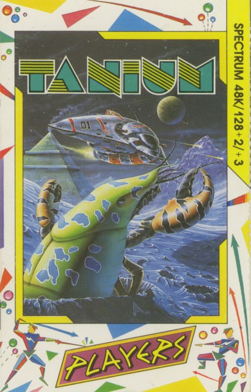 Front Cover for Tanium (ZX Spectrum)