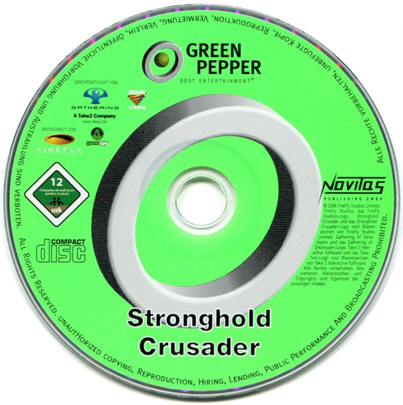 Media for FireFly Studios' Stronghold Crusader (Windows) (Green Pepper release (#253))