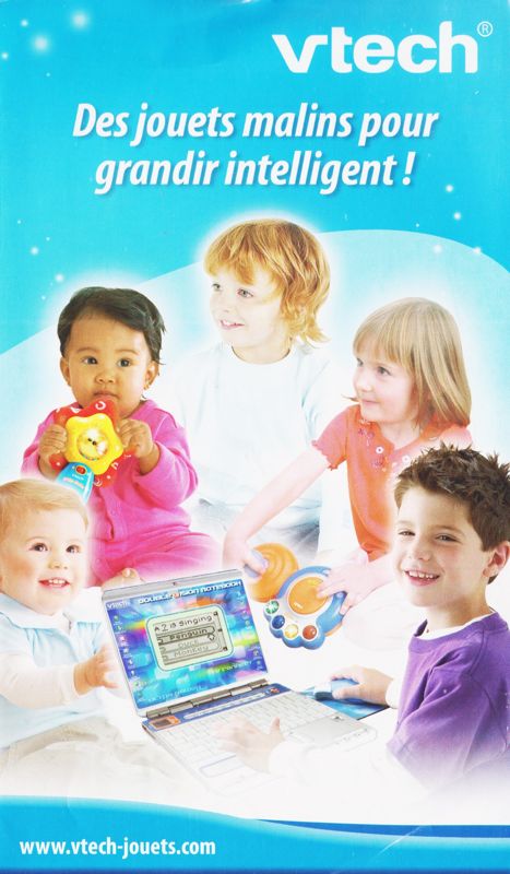 Advertisement for SpongeBob SquarePants: Idea Sponge (V.Flash): vtech catalog - Front (7-folded)