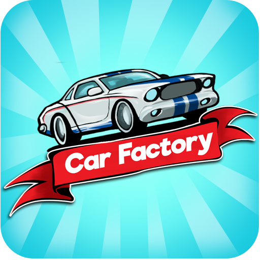 Front Cover for Idle Car Factory Simulator (Android) (Google Play release): free version