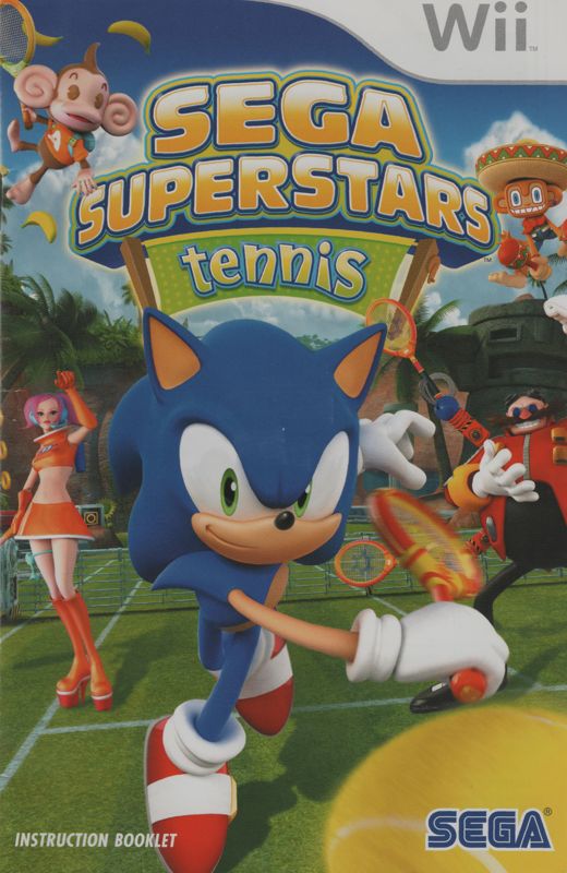 SEGA Superstars Tennis cover or packaging material - MobyGames