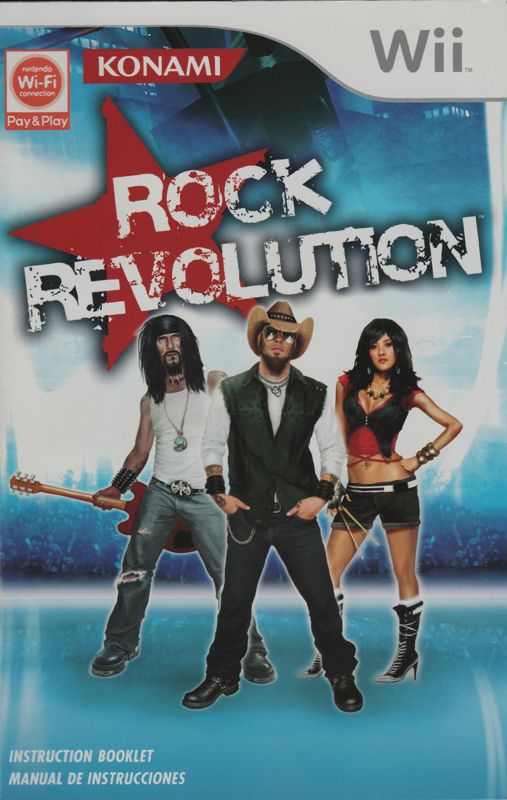 Rock Revolution cover or packaging material - MobyGames