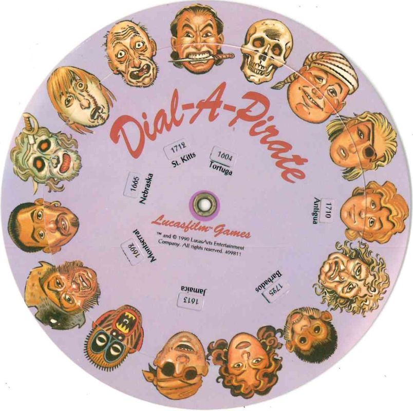 Other for The Secret of Monkey Island (DOS): Dial-A-Pirate