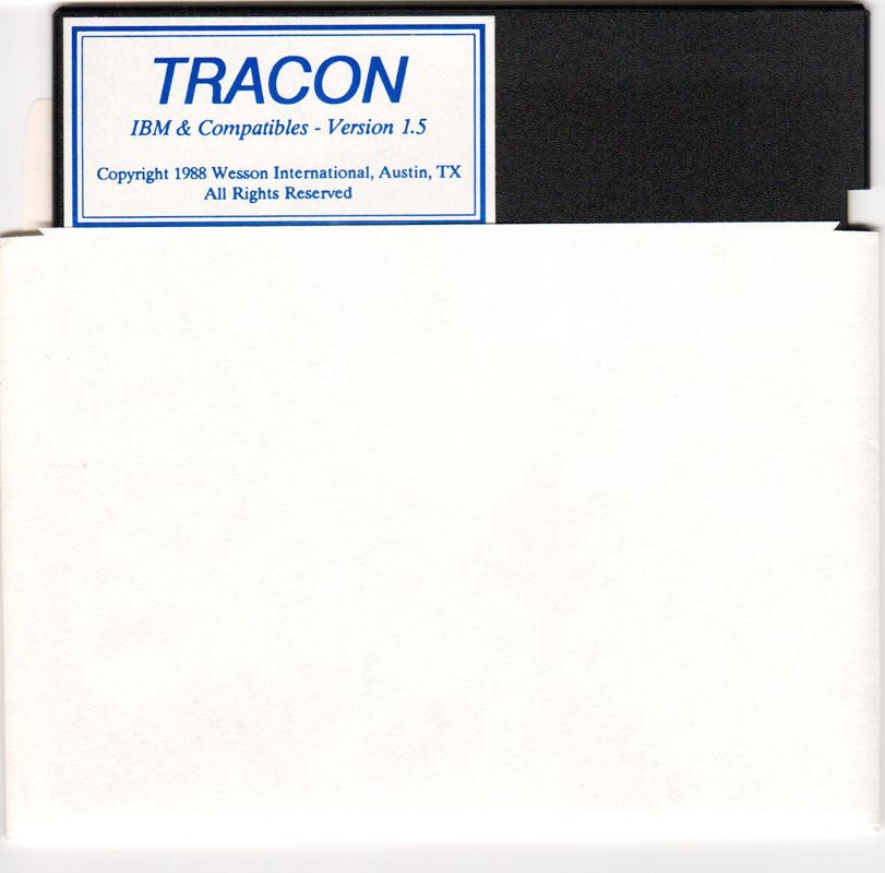 Media for Tracon: Air Traffic Control Simulator (DOS): Program Disk