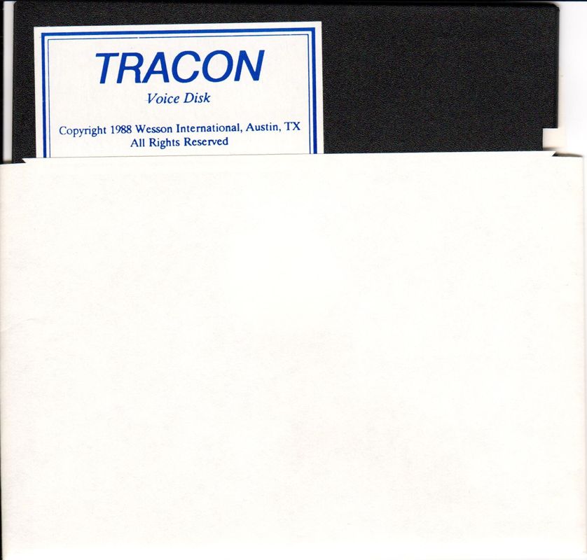Media for Tracon: Air Traffic Control Simulator (DOS): Voice Disk