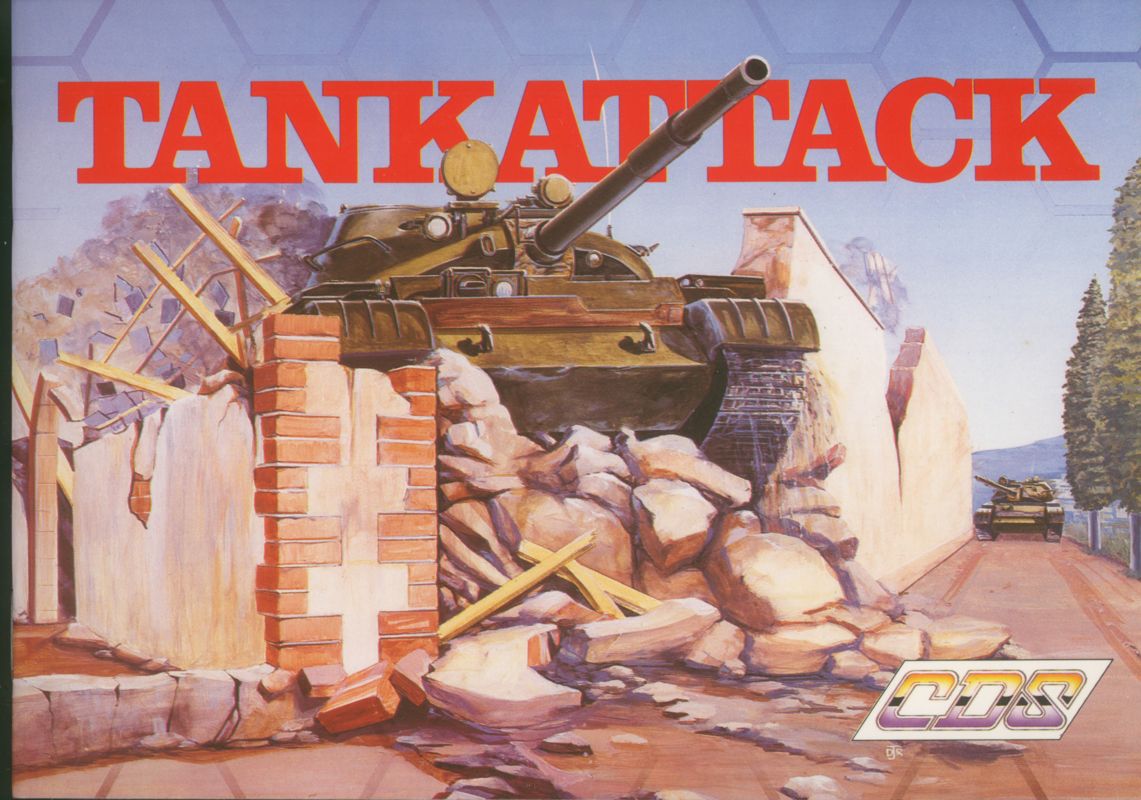 Manual for Tank Attack (ZX Spectrum): front