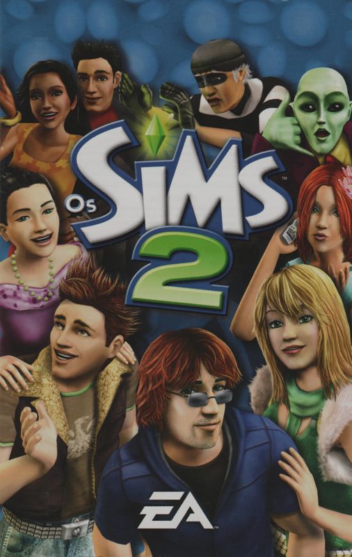 Manual for The Sims 2 (PlayStation 2): Front