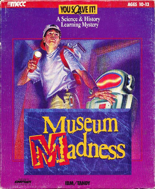 Front Cover for Museum Madness (DOS) (IBM/Tandy release)