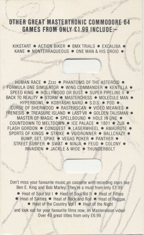 Inside Cover for Return of the Mutant Camels (Commodore 64)