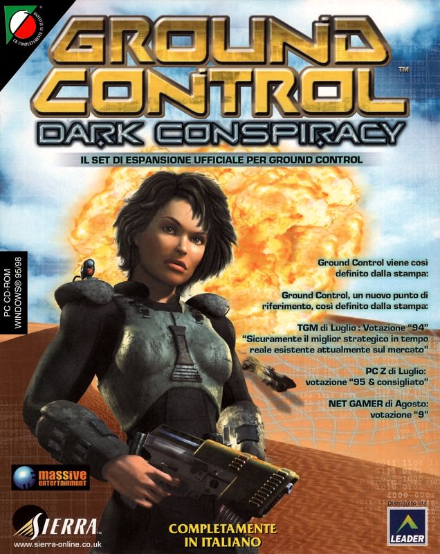 Front Cover for Ground Control: Dark Conspiracy (Windows)