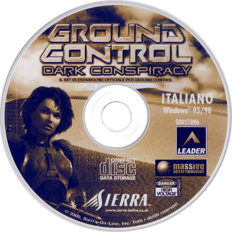 Ground Control Dark Conspiracy cover or packaging material MobyGames