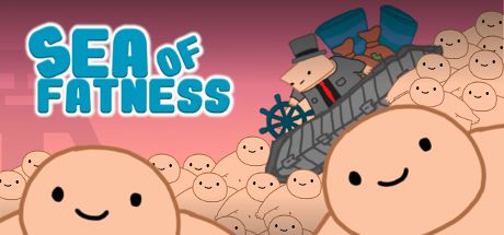 Front Cover for Sea of Fatness: Save Humanity Together (Linux and Macintosh and Windows) (Steam release)