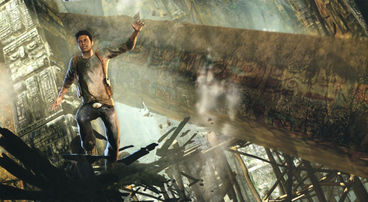 Inside Cover for Uncharted: Drake's Fortune (PlayStation 3): Full