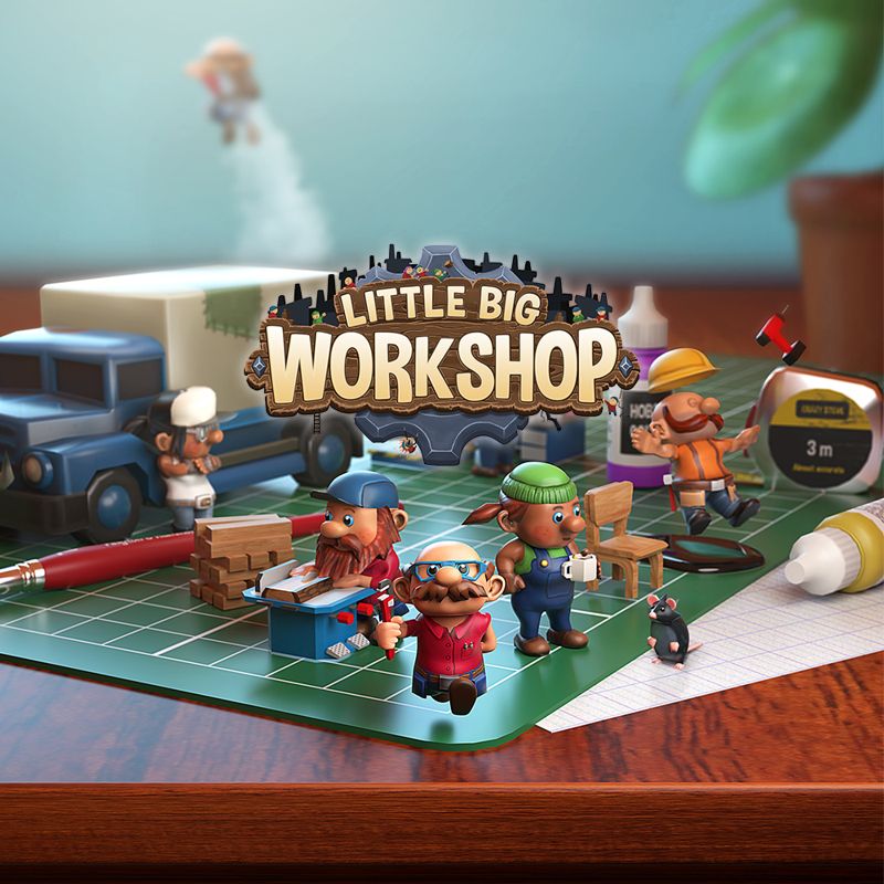 Front Cover for Little Big Workshop (Nintendo Switch) (download release)