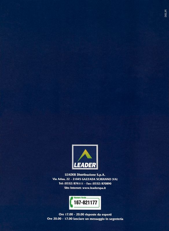 Advertisement for Small Soldiers: Squad Commander (Windows): Product Catalogue - Back