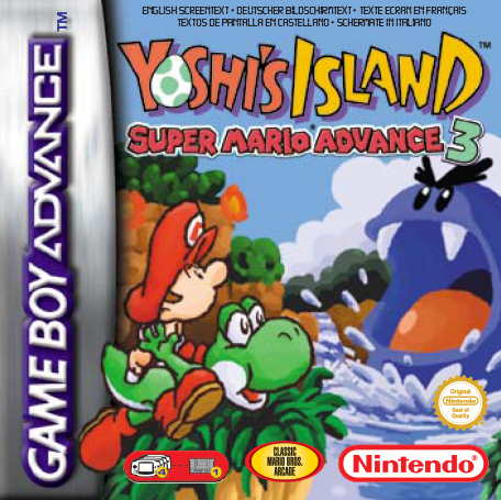 Front Cover for Yoshi's Island: Super Mario Advance 3 (Wii U) (download release)