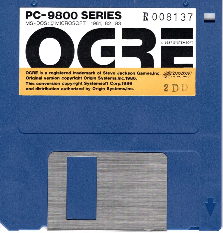 Media for Ogre (PC-98): Front