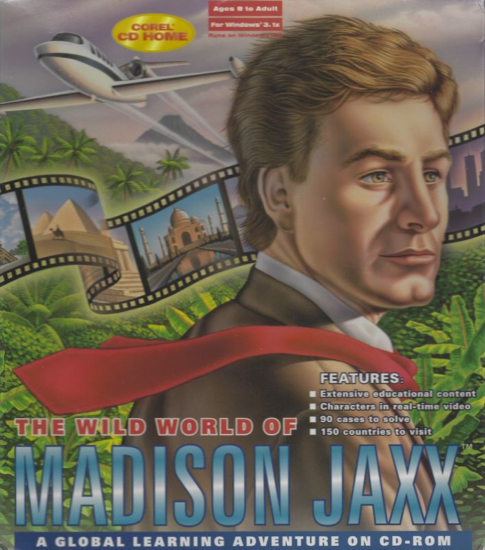 Front Cover for The Wild World of Madison Jaxx (DOS and Windows 3.x)