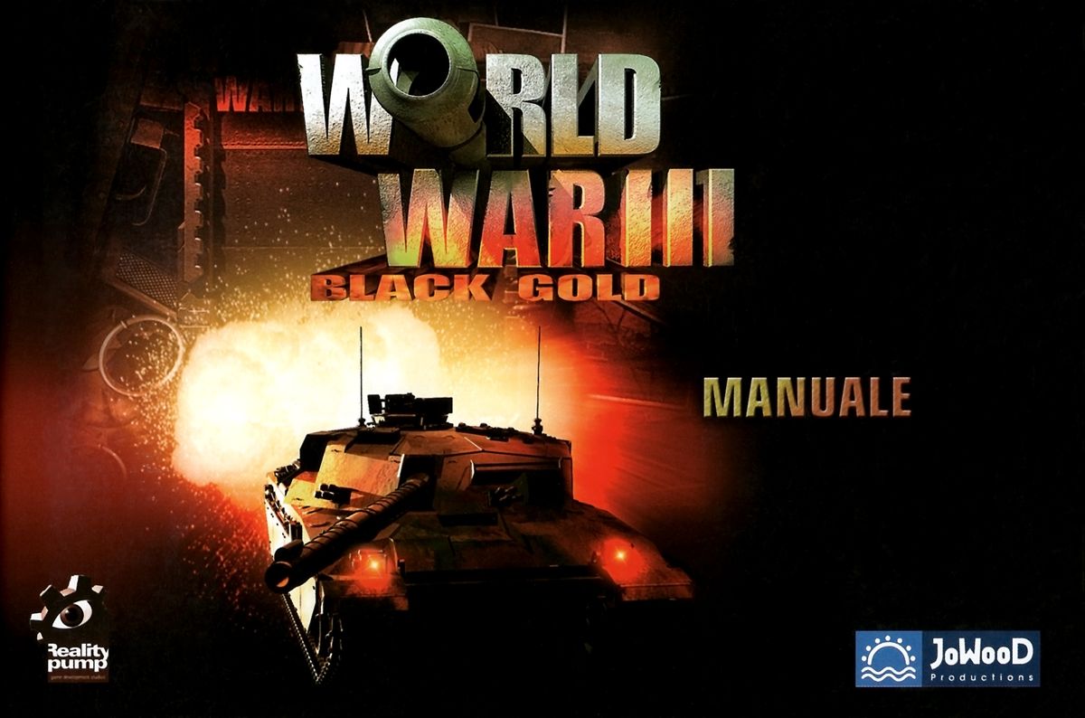 Manual for World War III: Black Gold (Windows): Front