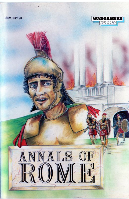 Front Cover for Annals of Rome (Commodore 64)